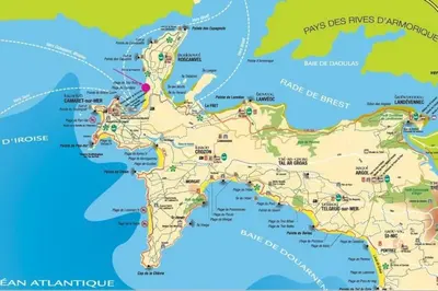 Plan de l'établissement Villa aux portes de la presqu'ïle de Crozon