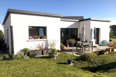 Jardin de l'établissement Villa aux portes de la presqu'ïle de Crozon