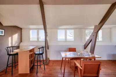 Plan de l'établissement Vue sur le port - Maison pour 10 avec jardin