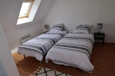 Un ou plusieurs lits dans un hébergement de l'établissement Logement au centre du Conquet