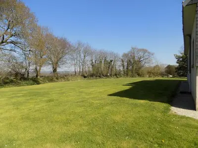 Jardin de l'établissement Gite de Pellein