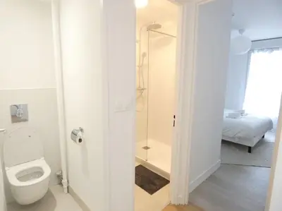 Salle de bains dans l'établissement Calme et Confort pour vos Séjours Moyenne Durée