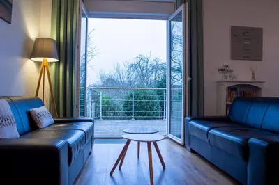 Coin salon dans l'établissement Ti Gwenn