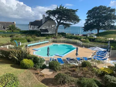 Piscine de l'établissement Les Mouettes Marines - Charmant appt vue mer ou située à proximité