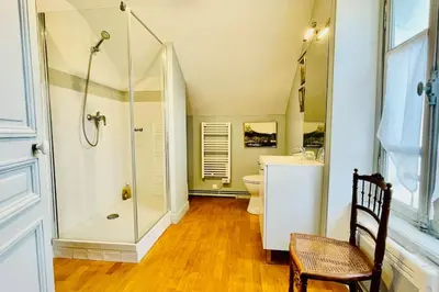 Salle de bains dans l'établissement Villa Ker Den