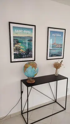 Plan de l'établissement L'ilot des abers Maison de vacances