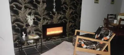 Coin salon dans l'établissement Capstay - Brest - Lambezellec- 7 minutes des plages et du port