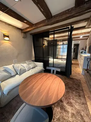 Coin salon dans l'établissement Ar Barzh Kadiou I