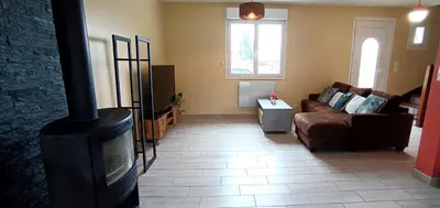 Télévision ou salle de divertissement dans l'établissement Ty Mouk - proche centre ville et plages