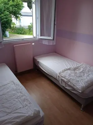 Un ou plusieurs lits dans un hébergement de l'établissement Cabellou Vras