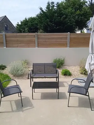 Terrasse ou espace extérieur de l'établissement Cabellou Vras