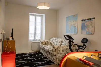Coin salon dans l'établissement Ti Ar Bourg