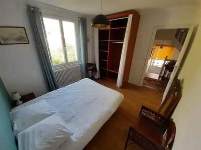 Un ou plusieurs lits dans un hébergement de l'établissement Champêtre - Maison au Passage Concarneau