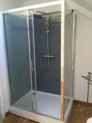 Salle de bains dans l'établissement Le Récif, maison indépendante Corniche de la mer