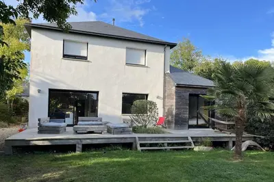 Jardin de l'établissement Villa au Coeur de la presqu'ile