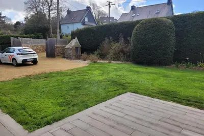 Jardin de l'établissement CHARMANTE MAISON à TREBEURDEN