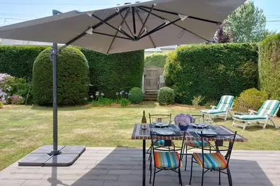 Jardin de l'établissement CHARMANTE MAISON à TREBEURDEN