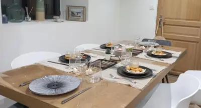 Nourriture dans la maison de vacances ou à proximité