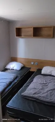 Un ou plusieurs lits dans un hébergement de l'établissement mobil home 235
