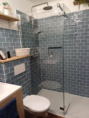 Salle de bains dans l'établissement O'TY'ZOISEAUX - Plus proche de la nature - Meublé tourisme classé 4 étoiles
