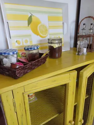 Cuisine ou kitchenette dans l'établissement O'TY'ZOISEAUX - Plus proche de la nature - Meublé tourisme classé 4 étoiles