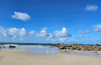 Paysage naturel près de la maison de vacances