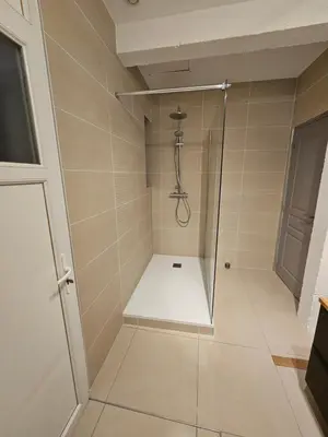 Salle de bains dans l'établissement Le loft