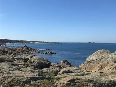 Paysage naturel près de la maison de vacances