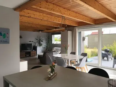 Plan de l'établissement Maison agréable à deux pas d’une belle plage
