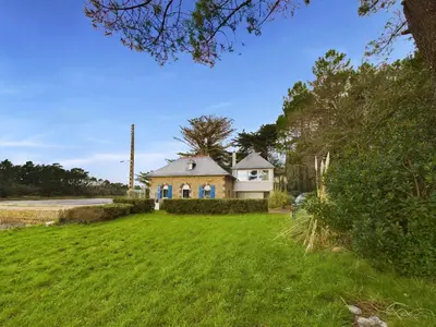 Jardin de l'établissement Adresse d'exception sur l'île Queffen - Loctudy