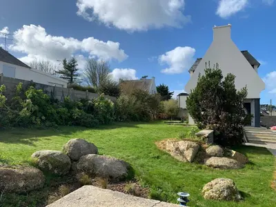 Jardin de l'établissement Perle des Abers Plage de Béniguet