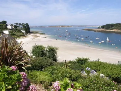 Paysage naturel près de la maison de vacances