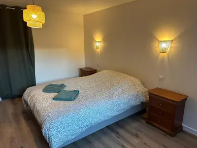Un ou plusieurs lits dans un hébergement de l'établissement Pied à terre Portsallais