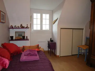 Coin salon dans l'établissement Deckerveillant chambres près de la mer
