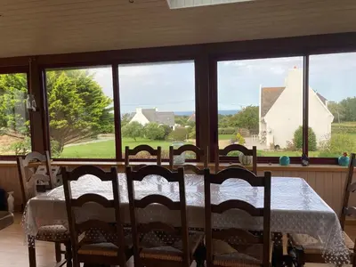 Vue générale sur la montagne ou vue sur la montagne depuis le B&B/chambre d'hôtes