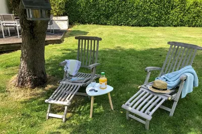 Jardin de l'établissement Killiouarn - Charmante maison à 15min des plages