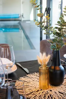 Boissons dans l'établissement NOUVEAUTE!!! Villa en bord de mer avec piscine intérieure!