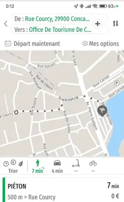 Plan de l'établissement Appartement Lumineux-Coeur de ville & plages