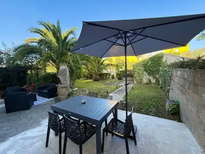 Jardin de l'établissement Ker Heol - Maison au Nord Finistère