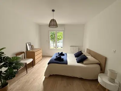 Coin salon dans l'établissement Ker Heol - Maison au Nord Finistère