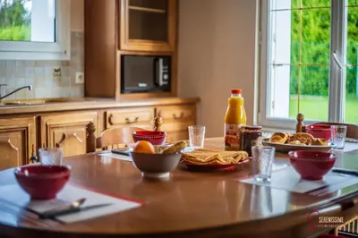 Nourriture dans la maison de vacances ou à proximité