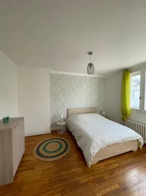 Un ou plusieurs lits dans un hébergement de l'établissement Maison Quartier de Pors Carn