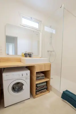 Salle de bains dans l'établissement Rêve - Appartement Terrasse Vue Mer