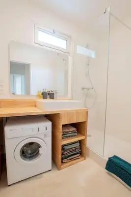 Salle de bains dans l'établissement Rêve - Appartement Terrasse Vue Mer