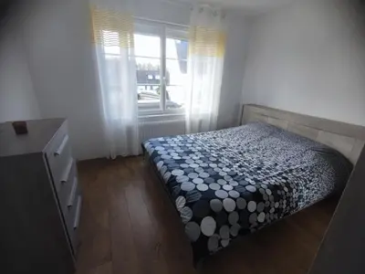 Un ou plusieurs lits dans un hébergement de l'établissement Chambre double- SDB et WC Privé
