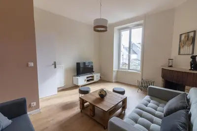 Coin salon dans l'établissement le cocon urbain