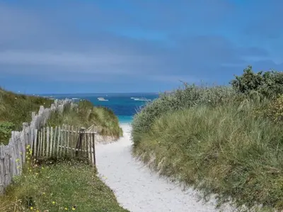 Paysage naturel près de la maison de vacances