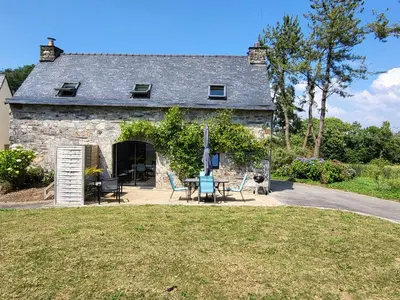Jardin de l'établissement Gite de Pennenez
