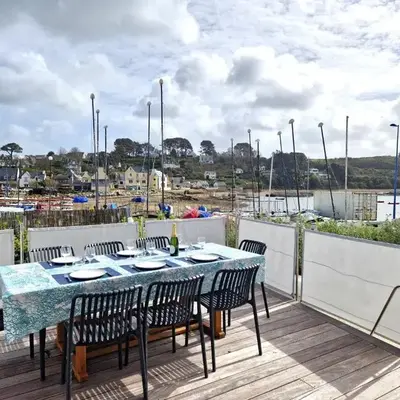 House in Terenez with Stunning Harbour Views