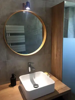 Salle de bains dans l'établissement Le 139'